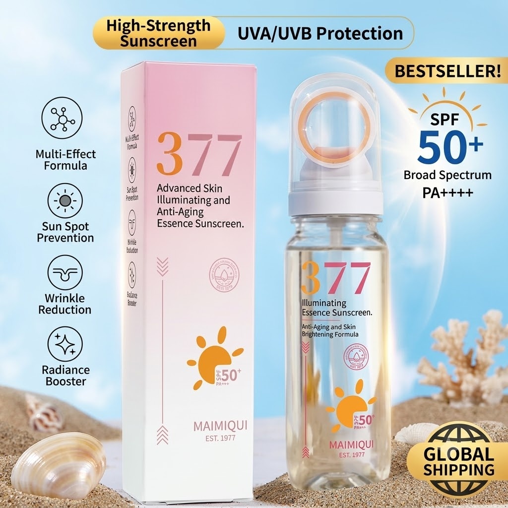 Spf 50 Waterproof Sunscreen - MAIMIQI 90g 377 Whitening Sunscreen Spray