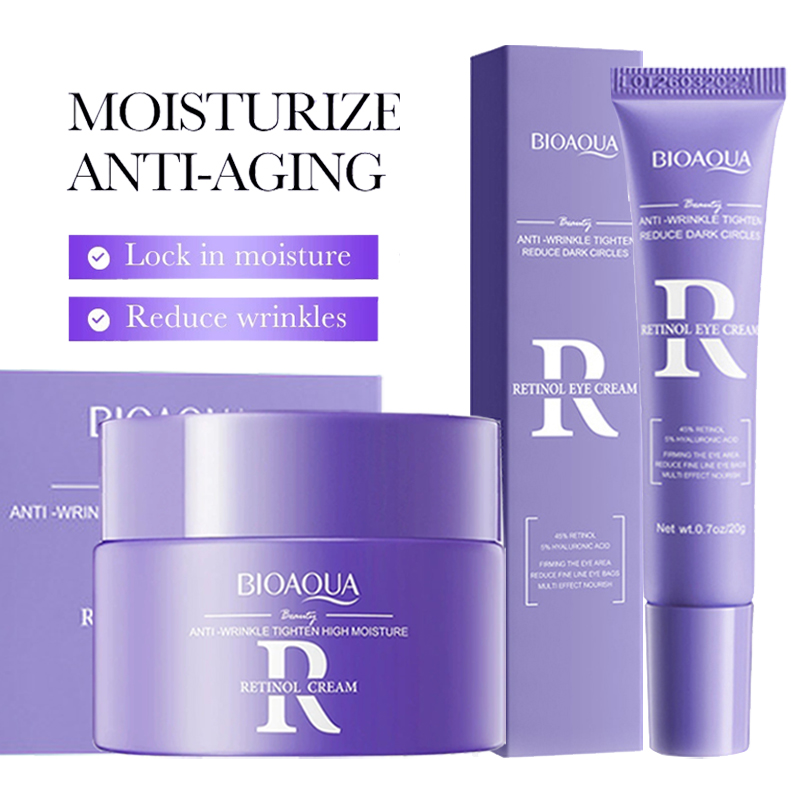Retinol Anti Wrinkle Cream - BIOAQUA Retinol Skin Care Sets Moisturizing