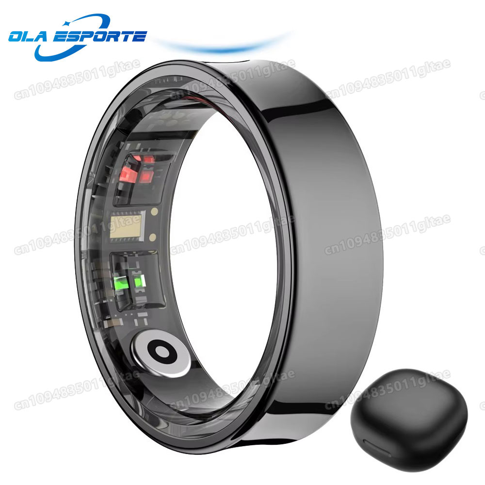 Health Monitors - R10 Smart Ring With Charging Case