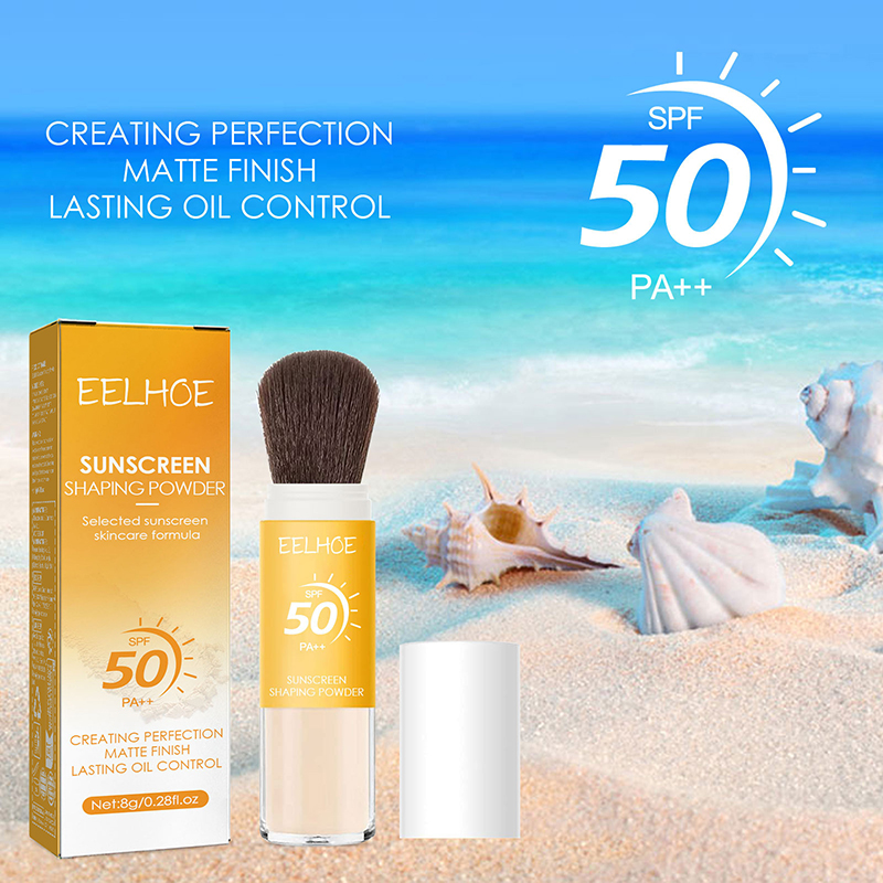 Spf 50 Waterproof Sunscreen - SPF50 Sunscreen Setting Loose Powder Face