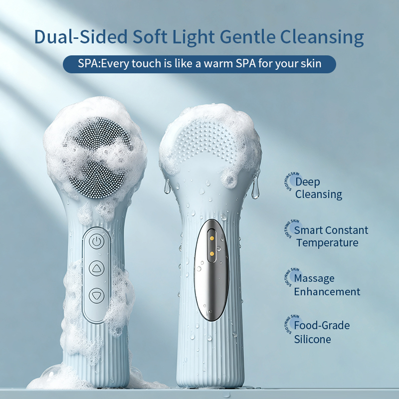 Silicone Cleansing Brush Recha - đánh giá và giá Silicone Face Scrubber Electric