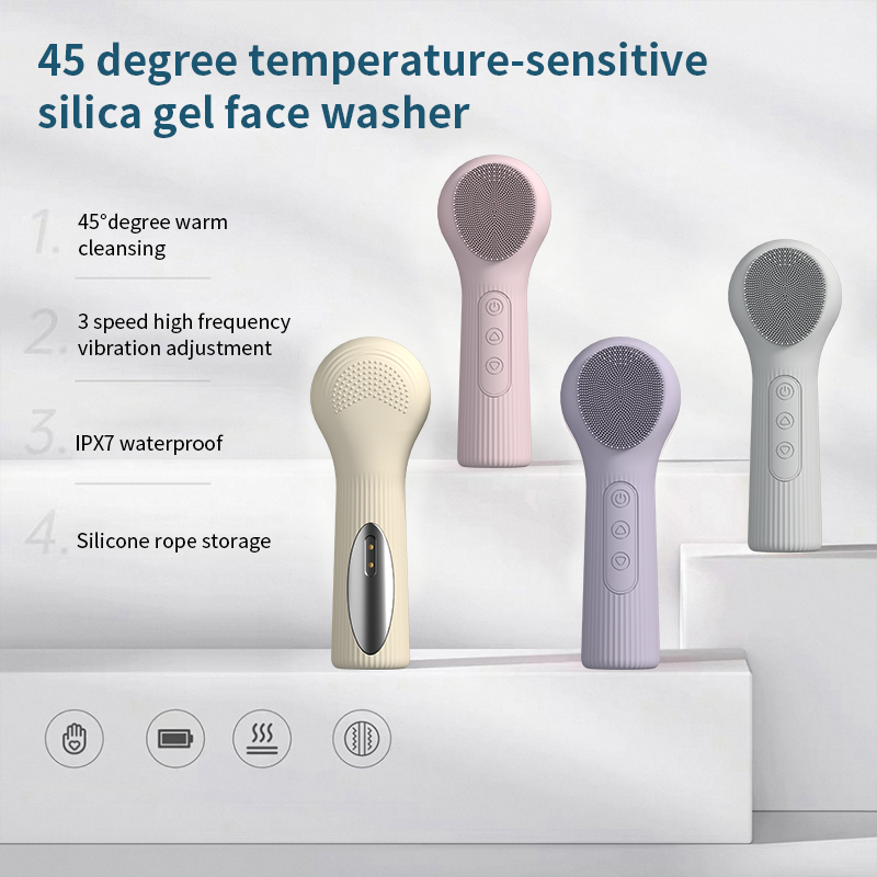 Silicone Cleansing Brush Recha - đánh giá và giá Silicone Face Scrubber Electric