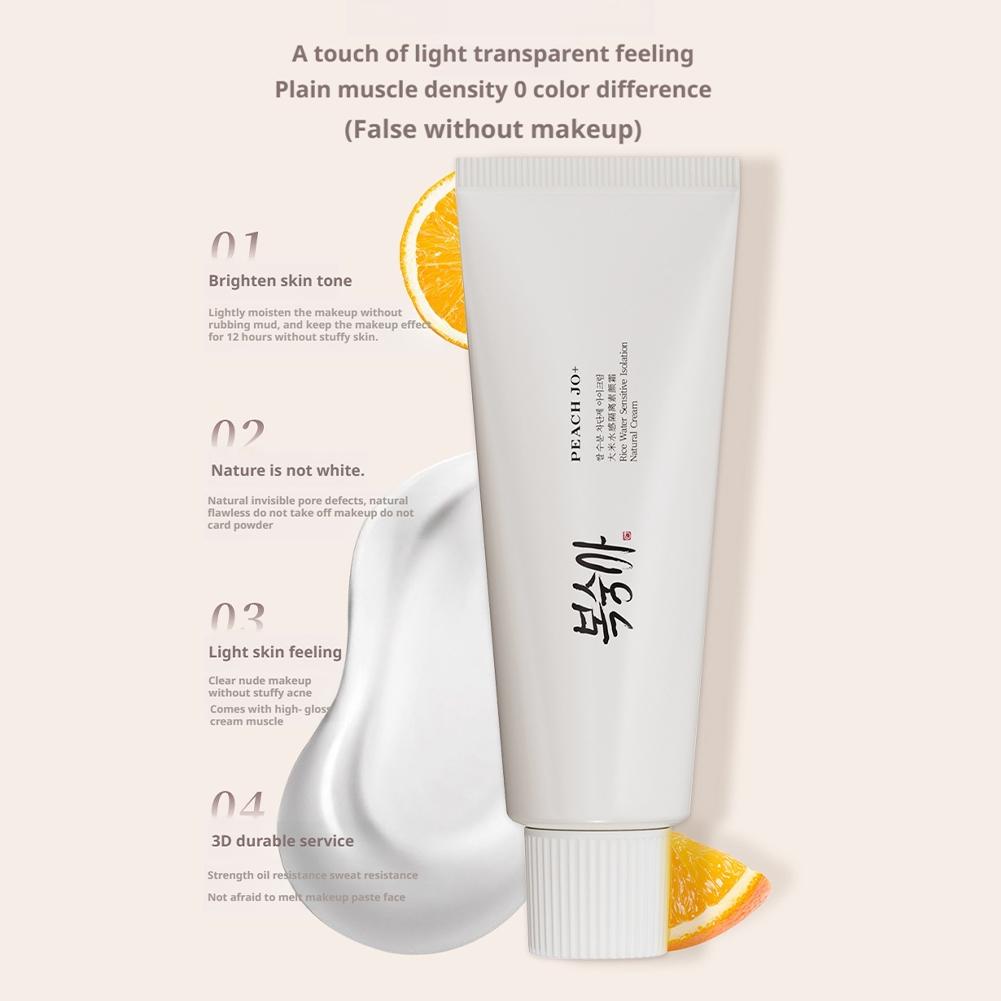 Korean Rice SPF50+ Sunscreen F - đánh giá và giá Spf 50 Waterproof Sunscreen
