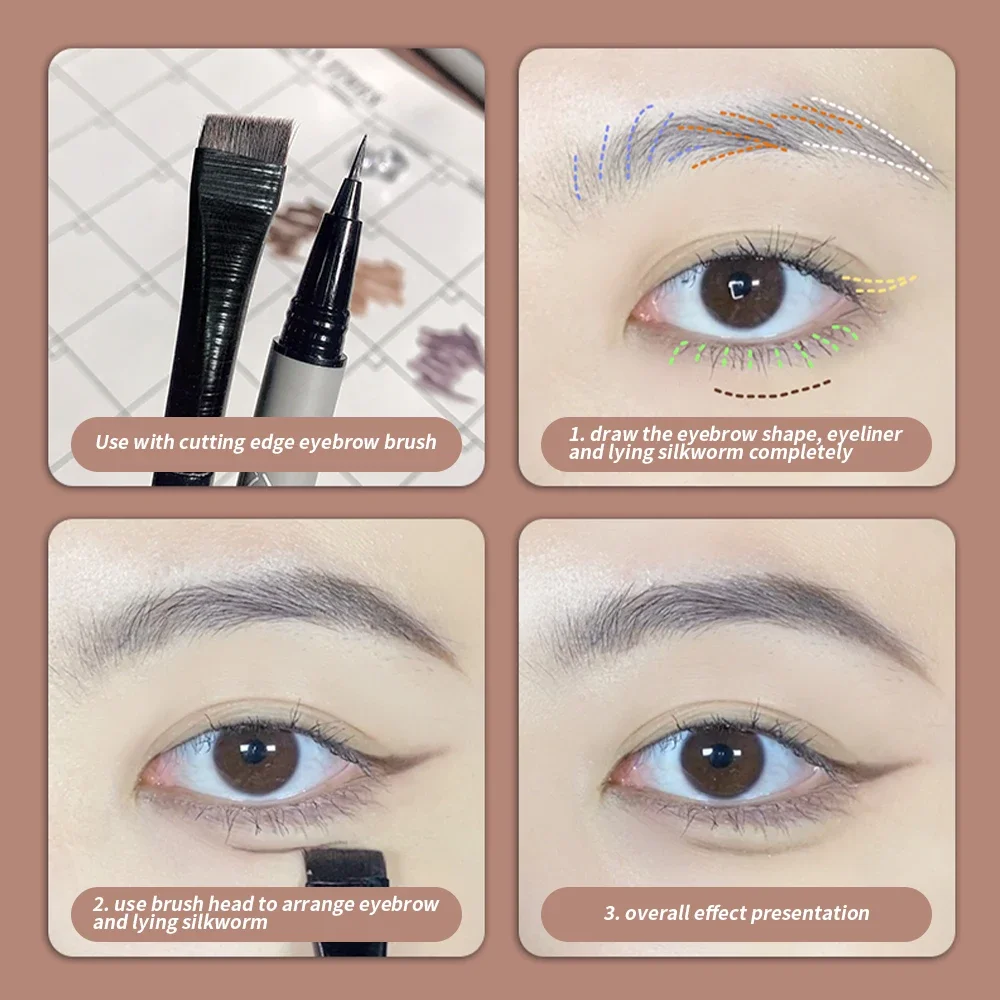 Multifunctional Liquid Eyebrow - đánh giá và giá Waterproof Liquid Eyeliner Pen