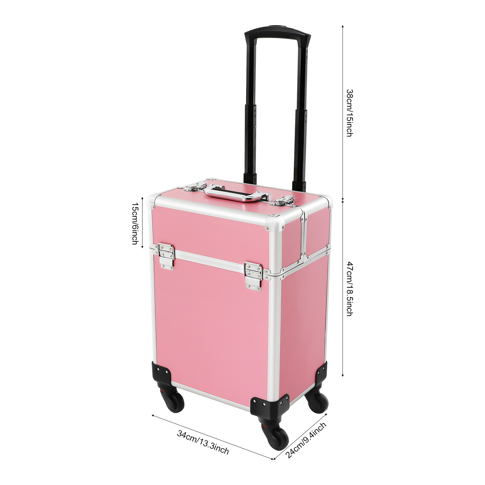 Rolling Makeup Train Case Cosm - đánh giá và giá Makeup