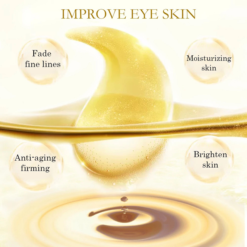 10/20pcs Golden Crystal Collag - đánh giá và giá Collagen Under Eye Patches