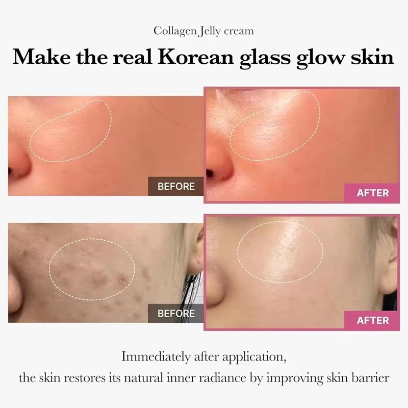 100g Jelly Face Cream Collagen - đánh giá và giá Niacinamide Pore Shrinking Essence