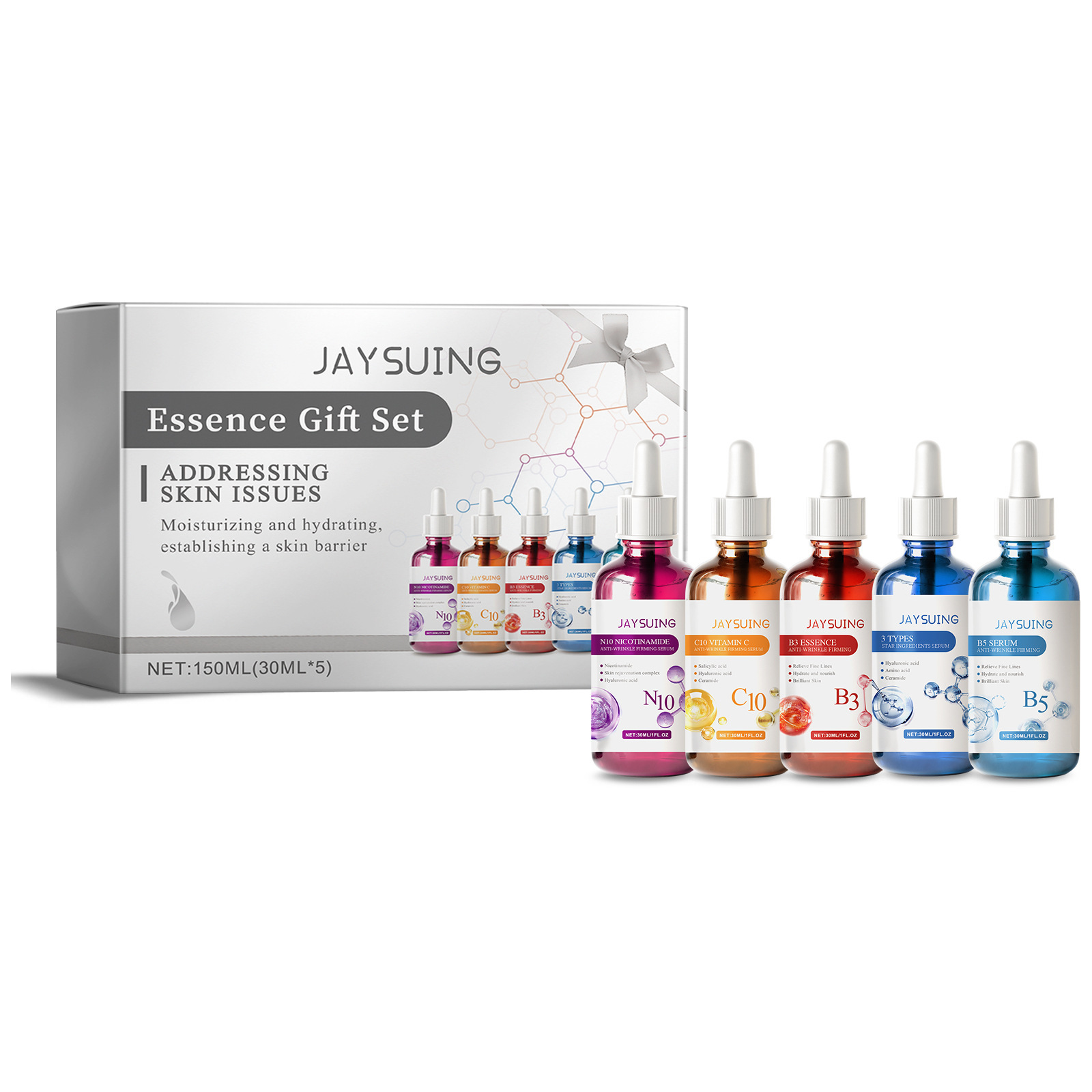 Face Serum Skin Care Sets 5PCS - đánh giá và giá Niacinamide Pore Shrinking Essence
