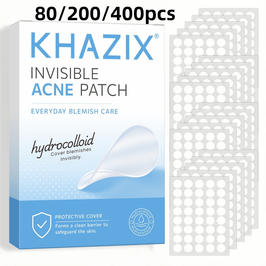 KHAZIX 80/200/400PCS Hydrocoll - đánh giá và giá Hydrocolloid Pimple Patch