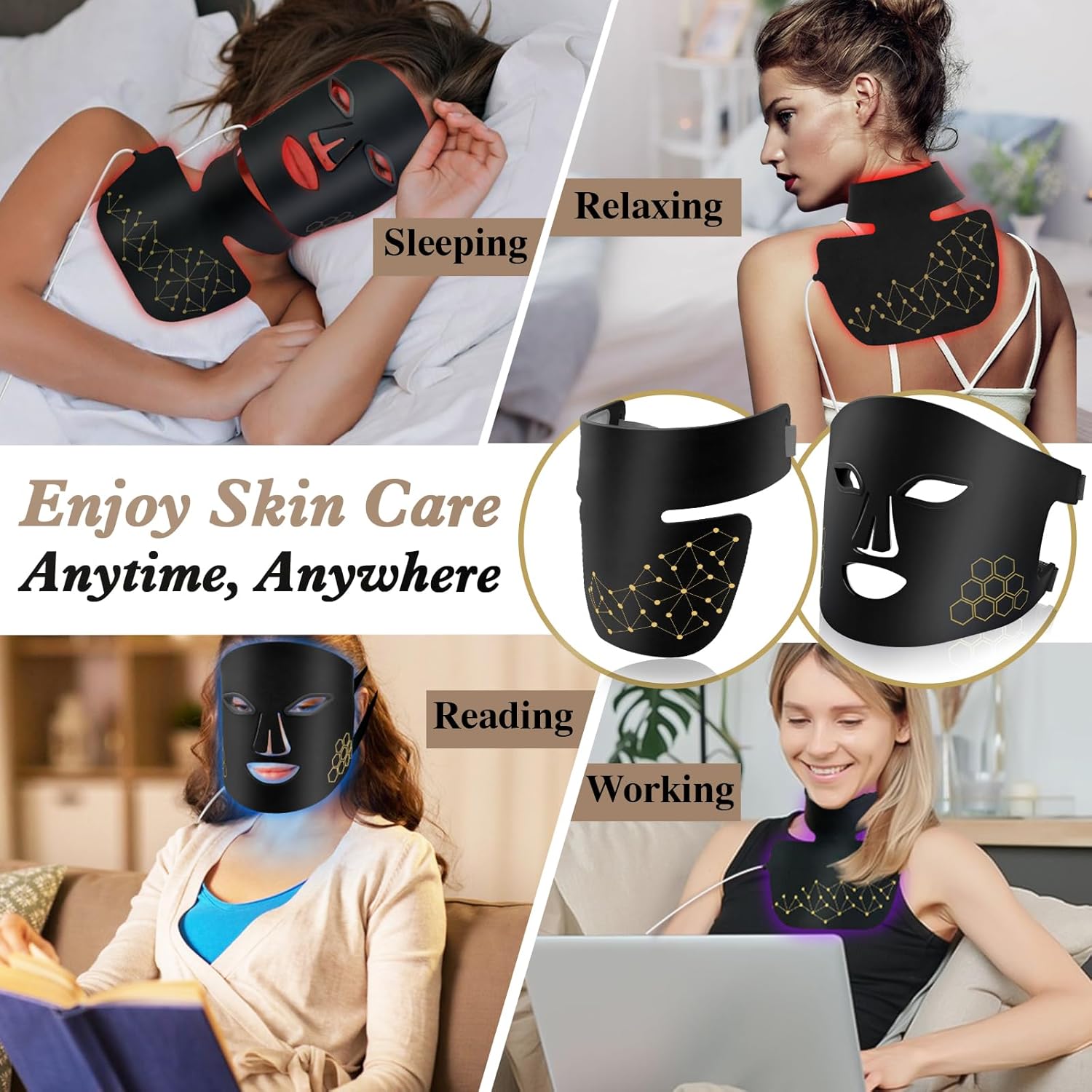 Red Light Therapy for Face and - đánh giá và giá Led Light Therapy Face Mask