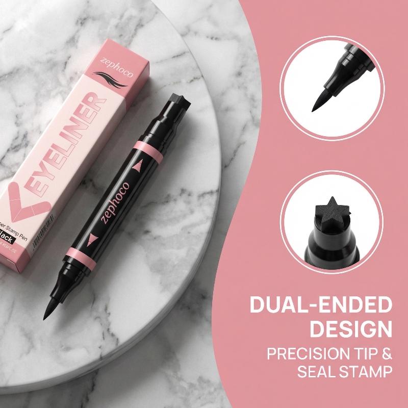 Black Brown Integrated Eyeline - đánh giá và giá Waterproof Liquid Eyeliner Pen