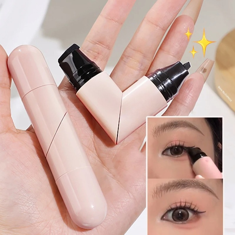 1Pc Rotate Eyeliner Stamp Inte - đánh giá và giá Waterproof Liquid Eyeliner Pen
