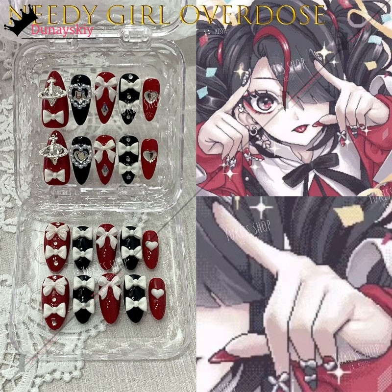 YiNuo*/Needy Girl Overdose Jir - đánh giá và giá Nail Art