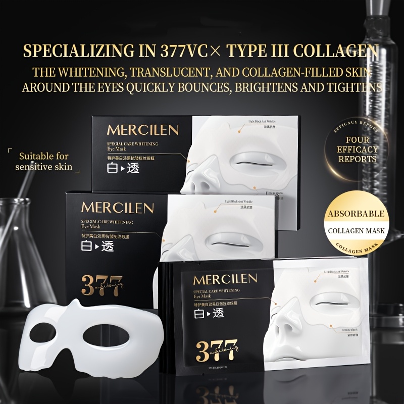 Mercilen Moisturizing Eye Mask - đánh giá và giá Collagen Under Eye Patches