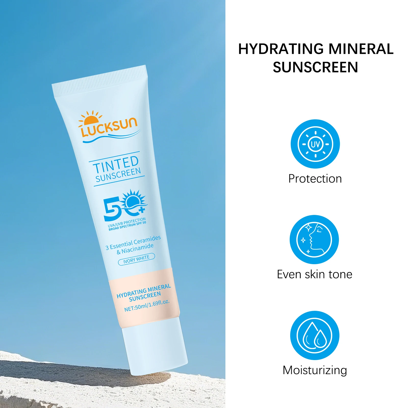 SPF50+ Sunscreen Cream. Offers - đánh giá và giá Spf 50 Waterproof Sunscreen