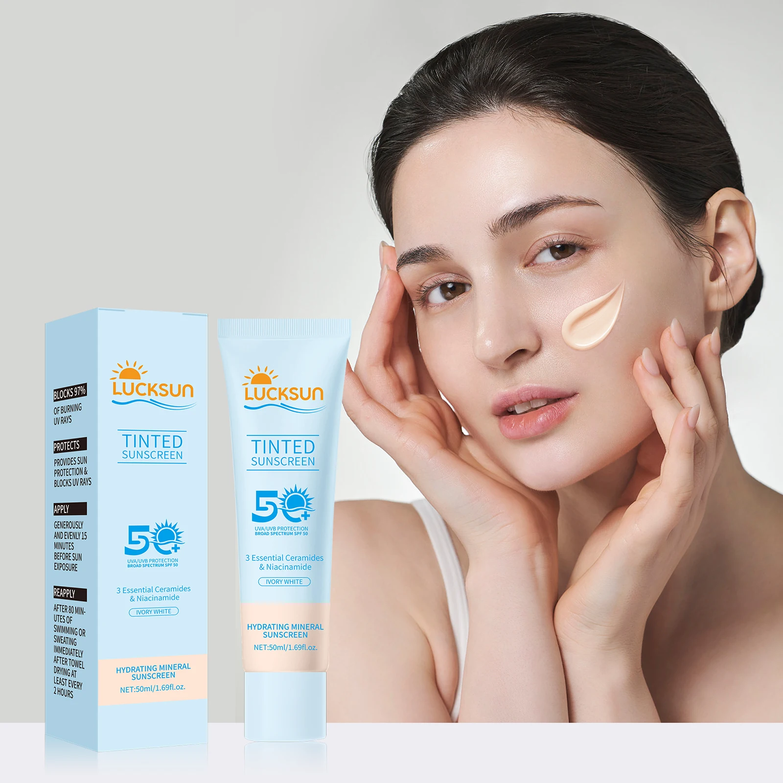 SPF50+ Sunscreen Cream. Offers - đánh giá và giá Spf 50 Waterproof Sunscreen