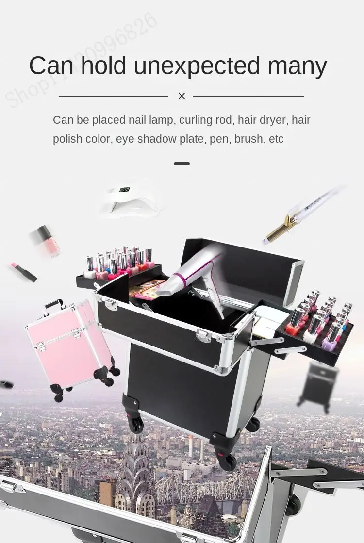 Large-capacity Professional Ma - đánh giá và giá Makeup