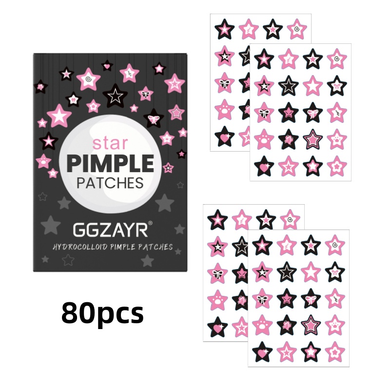 80/160pcs Star Acne Patch Set  - đánh giá và giá Skincare