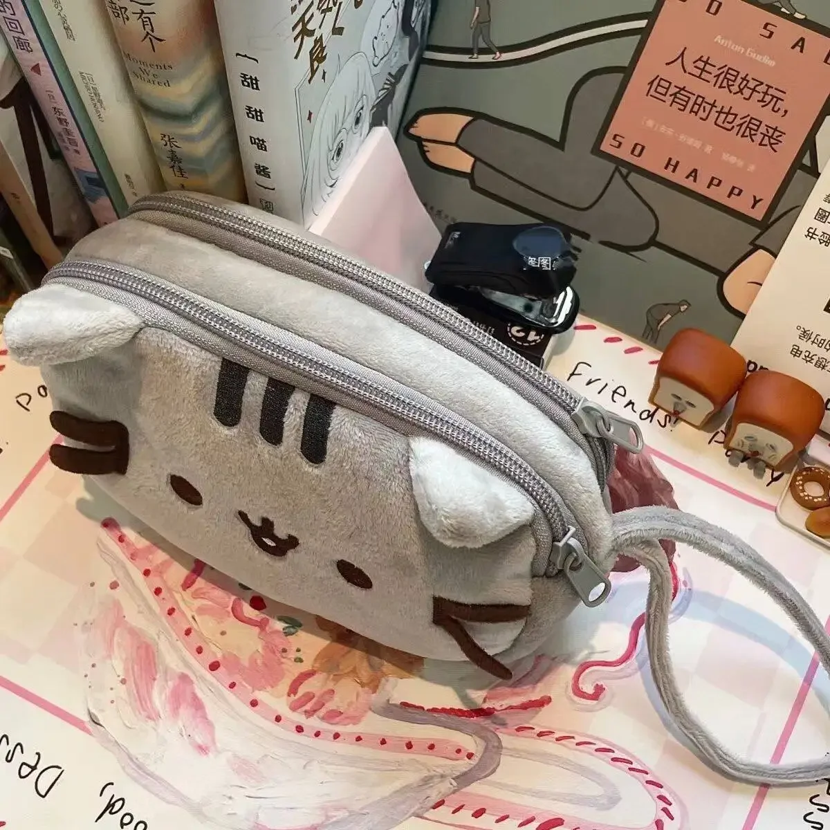 Kawaii Pusheen Fat Cat Cartoon - đánh giá và giá Makeup