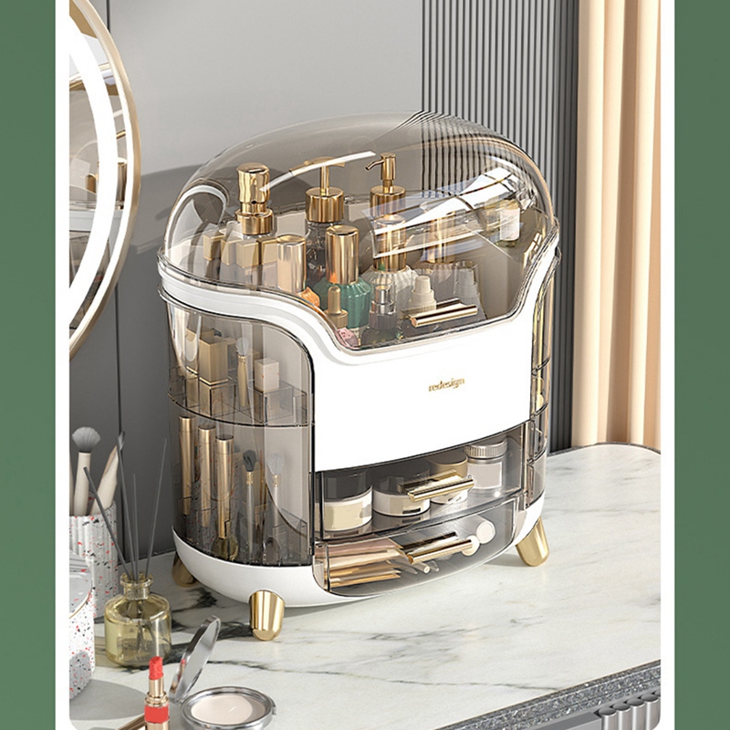 Cosmetic Storage Box Dust-Proo - đánh giá và giá Skincare