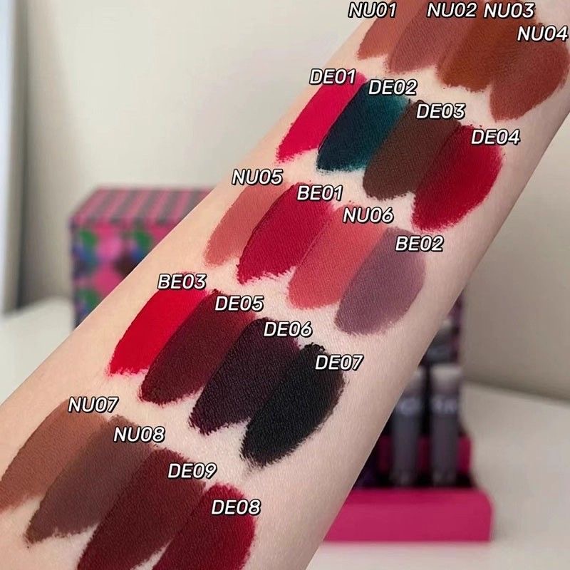 Kaleidos Velvet Matte Lip Stic - đánh giá và giá Matte Velvet Lip Tint Long Lasting