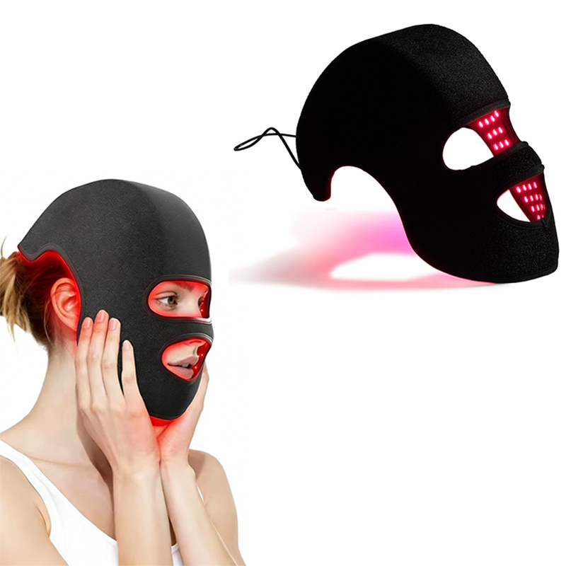 4Colors LED Hat&Face Mask Red  - đánh giá và giá Led Light Therapy Face Mask