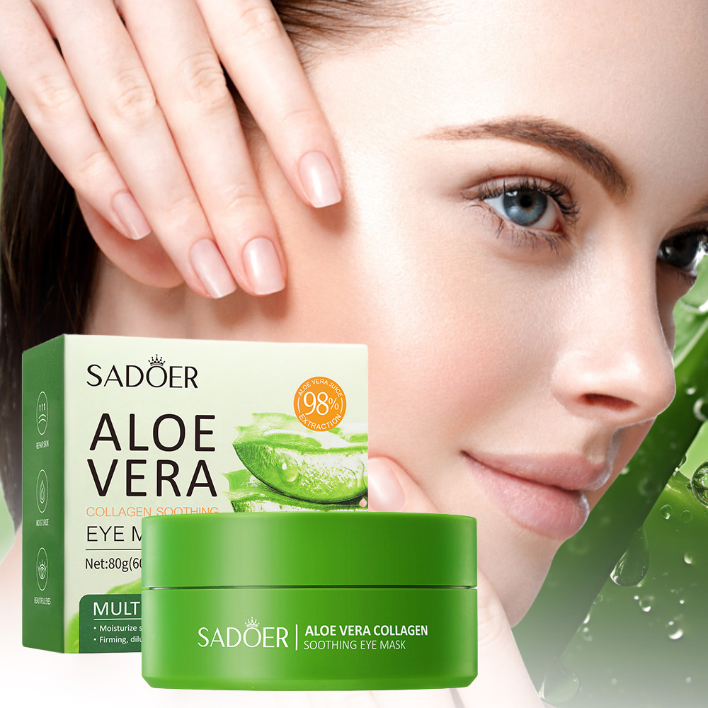 SADOER Aloe Vera Collagen Soot - đánh giá và giá Collagen Under Eye Patches