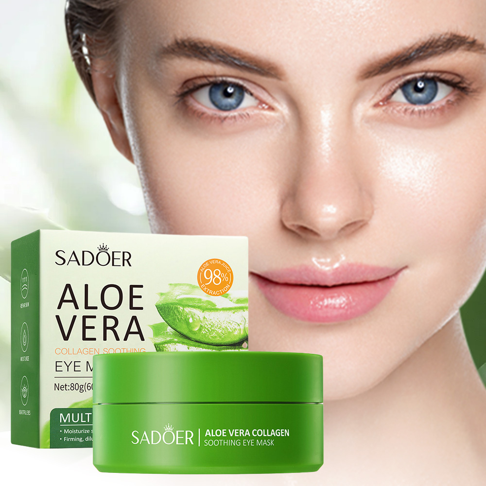 SADOER Aloe Vera Collagen Soot - đánh giá và giá Collagen Under Eye Patches