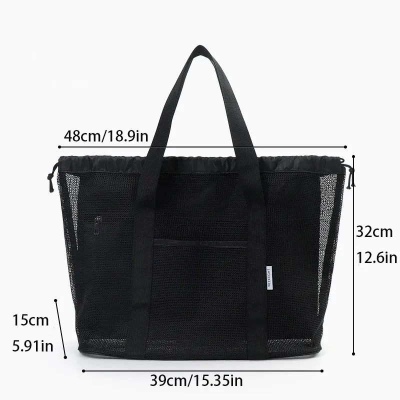 Large Capacity Beach Bag Drain - đánh giá và giá Makeup