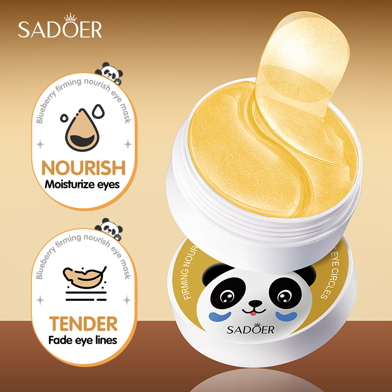 60pcs SADOER Crystal Collagen  - đánh giá và giá Collagen Under Eye Patches