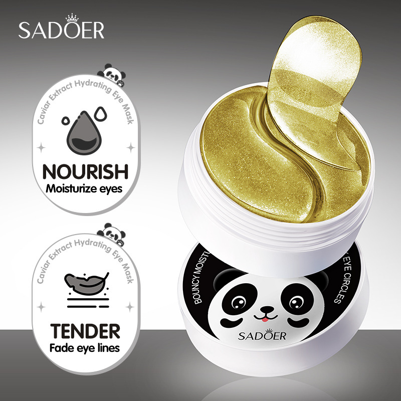 60pcs SADOER Crystal Collagen  - đánh giá và giá Collagen Under Eye Patches