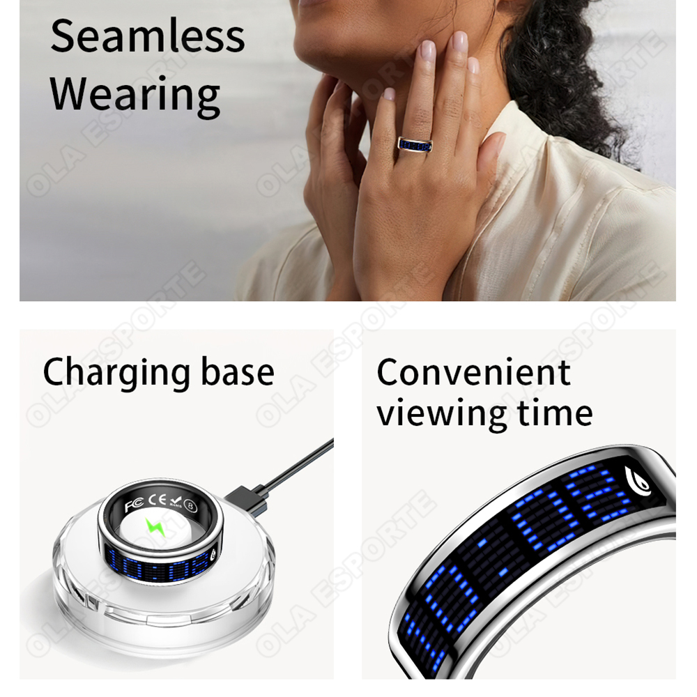 New Fashion Healthy Smart Ring - đánh giá và giá Health Monitors