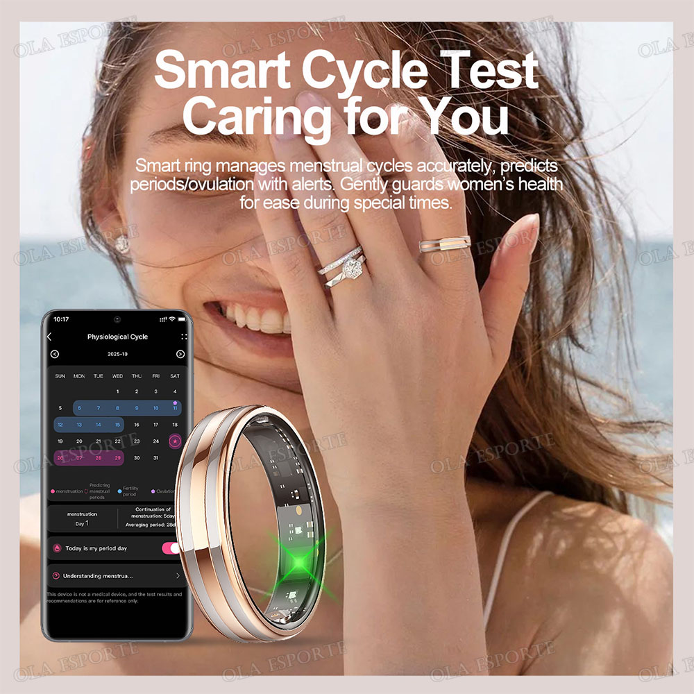New 6.3mm Thin Smart Ring Heal - đánh giá và giá Health Monitors