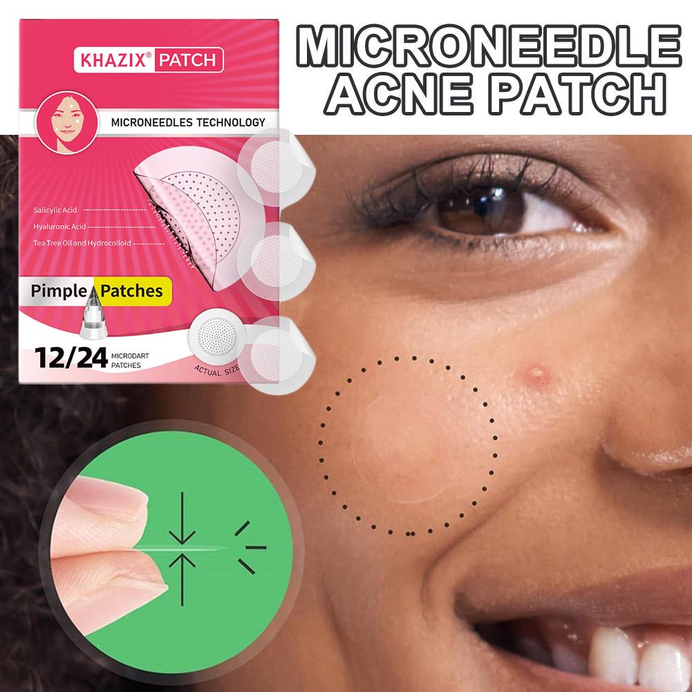 12/24PCS Micro Needle Pimple P - đánh giá và giá Hydrocolloid Pimple Patch