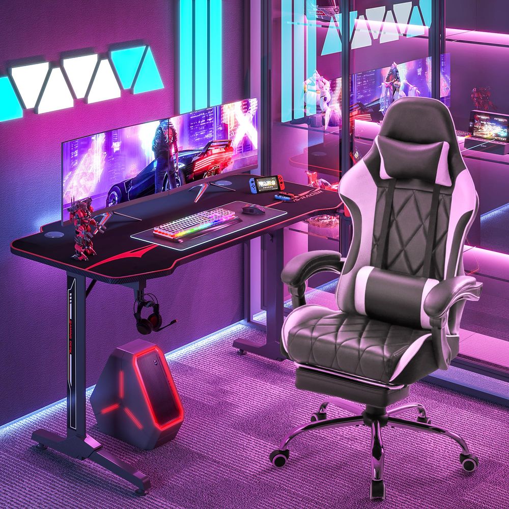 Gaming Chair, Computer Chair w - đánh giá và giá Massage