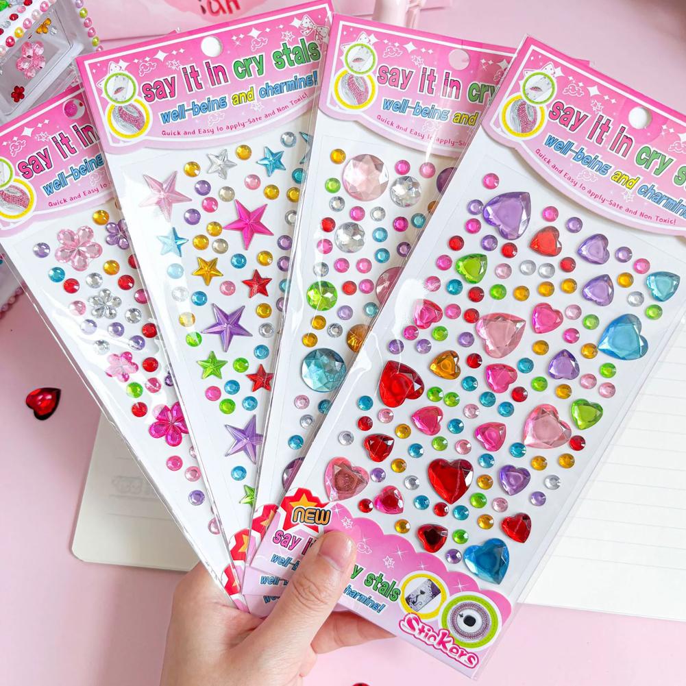 Self-Adhesive Face Rhinestones - đánh giá và giá Nail Art