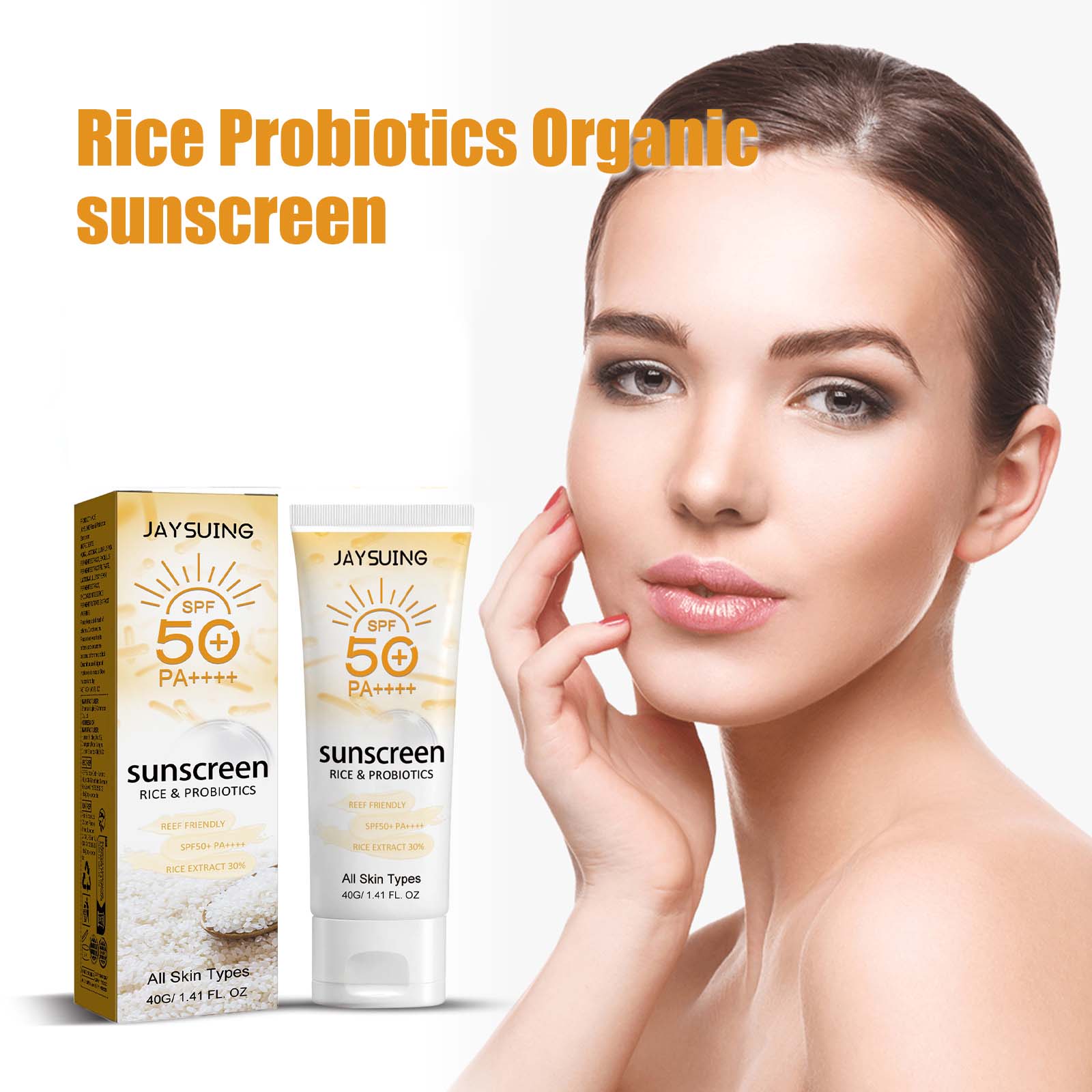 Probiotic Organic Rice Sunscre - đánh giá và giá Spf 50 Waterproof Sunscreen