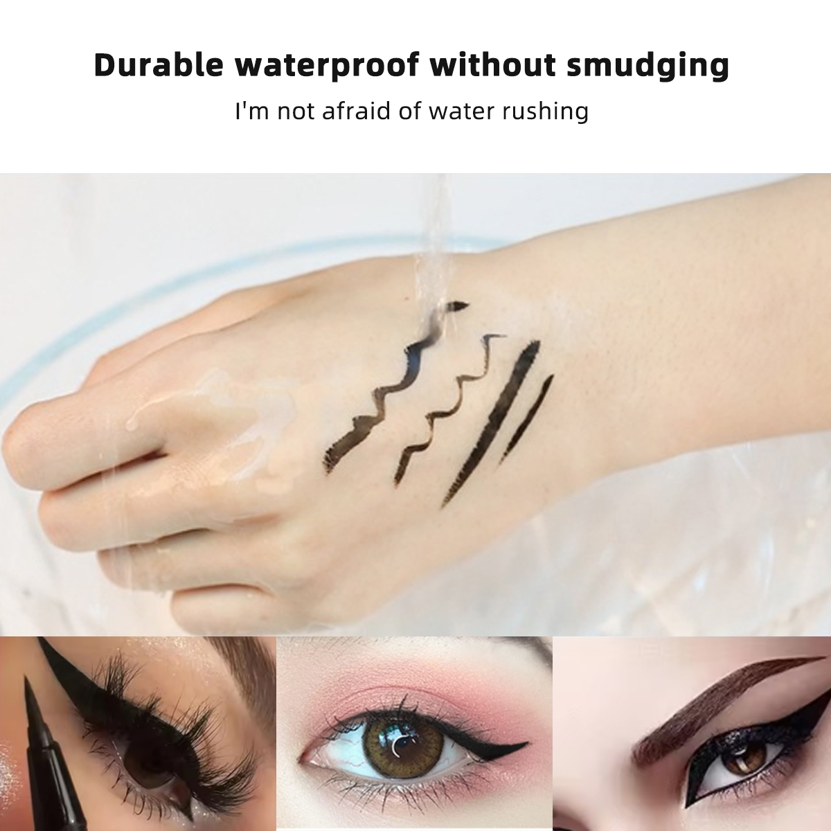 1/5pcs Liquid Waterproof Eyeli - đánh giá và giá Waterproof Liquid Eyeliner Pen