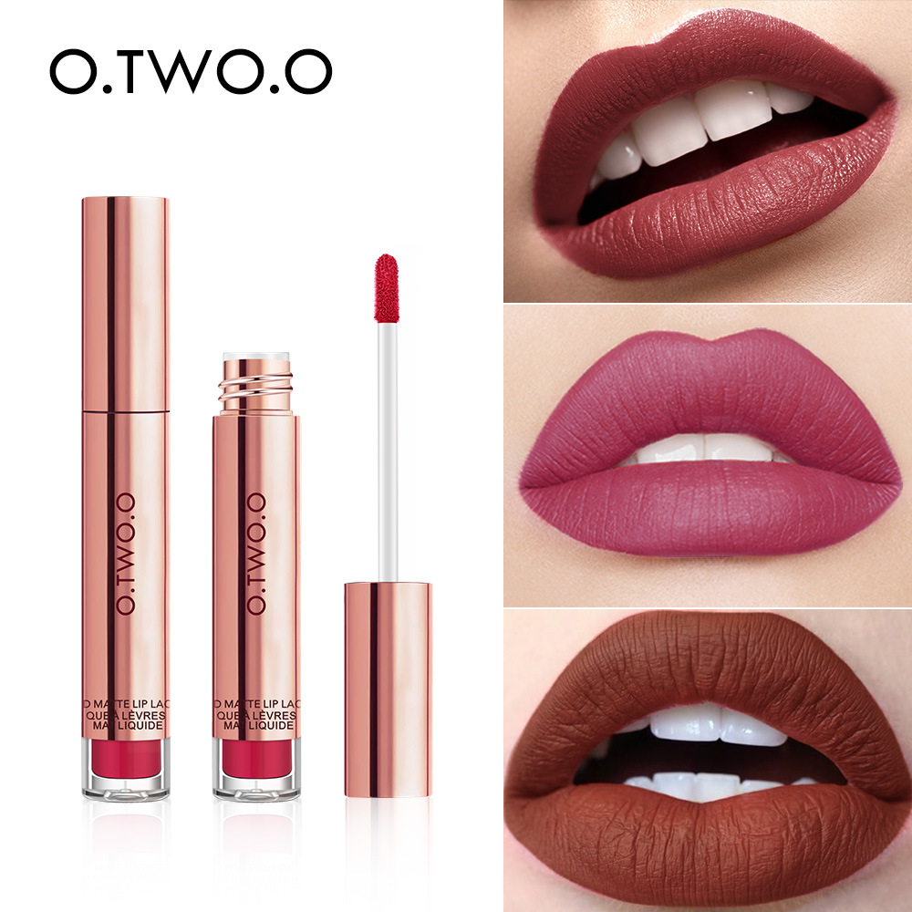 O.TWO.O Matte Lipstick Long La - đánh giá và giá Matte Velvet Lip Tint Long Lasting