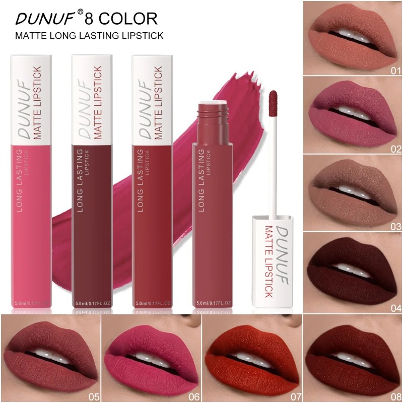 Matte Lipstick Non Stick Cup R - đánh giá và giá Matte Velvet Lip Tint Long Lasting