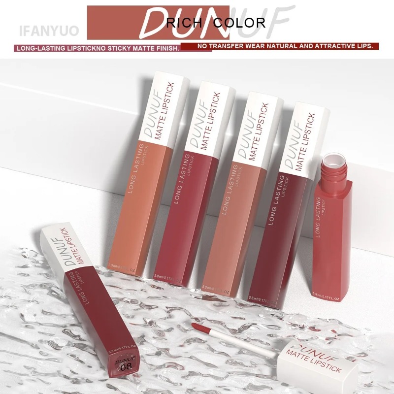 Matte Lipstick Non Stick Cup R - đánh giá và giá Matte Velvet Lip Tint Long Lasting