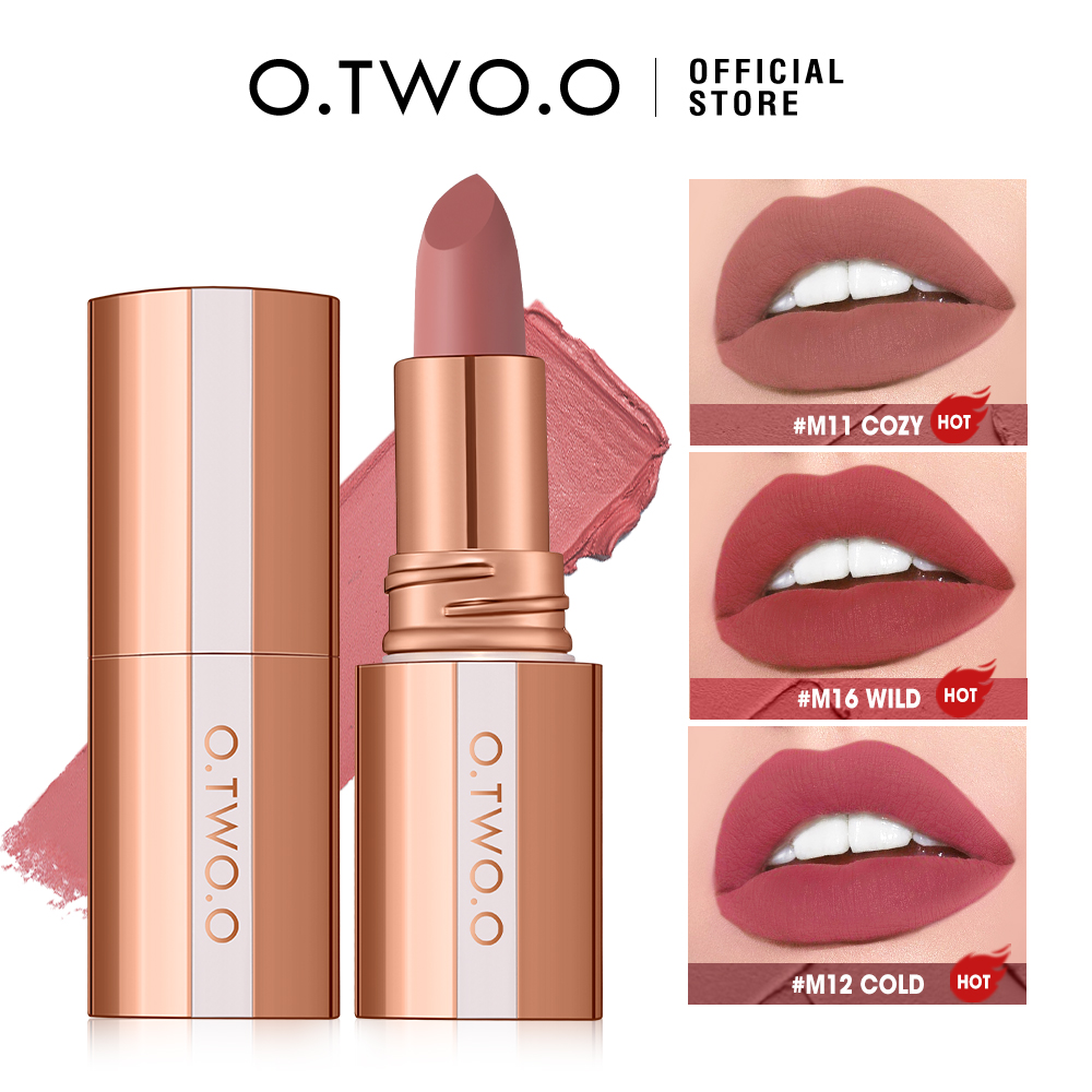 O.TWO.O Matte Lipstick Long La - đánh giá và giá Matte Velvet Lip Tint Long Lasting