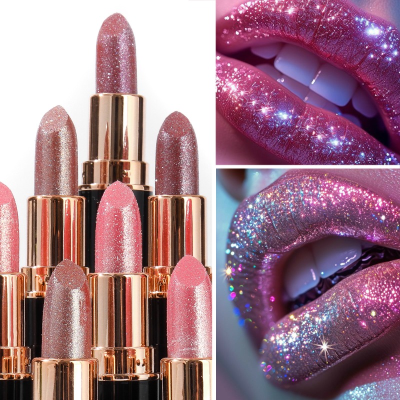Metallic Glitter Lipstick Diam - đánh giá và giá Matte Velvet Lip Tint Long Lasting