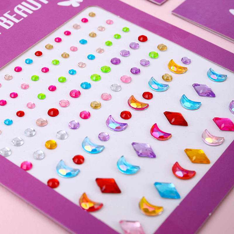Hot Selling Face Gems Stickers - đánh giá và giá Nail Art