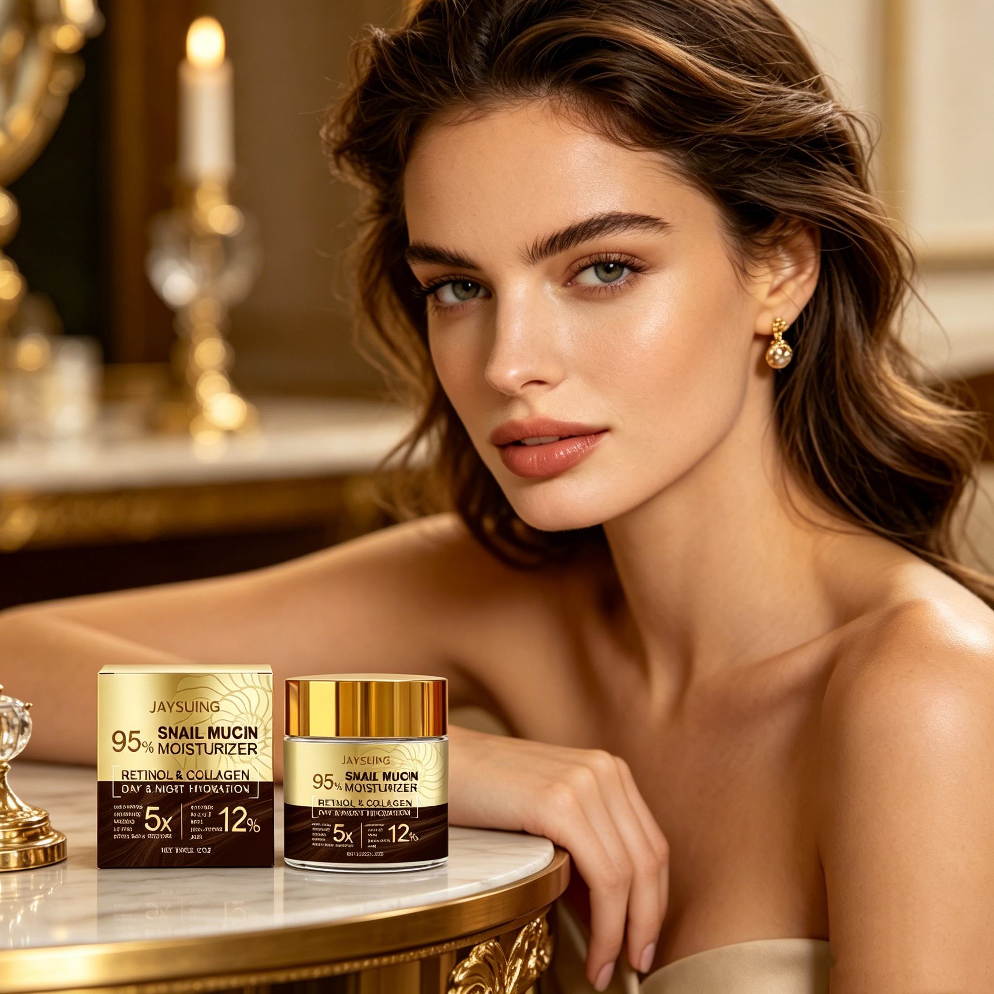 95% Snail Mucin Moisturizer Co - đánh giá và giá Retinol Anti Wrinkle Cream