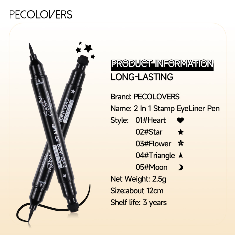Double-head Liquid Eyeliner Pe - đánh giá và giá Waterproof Liquid Eyeliner Pen