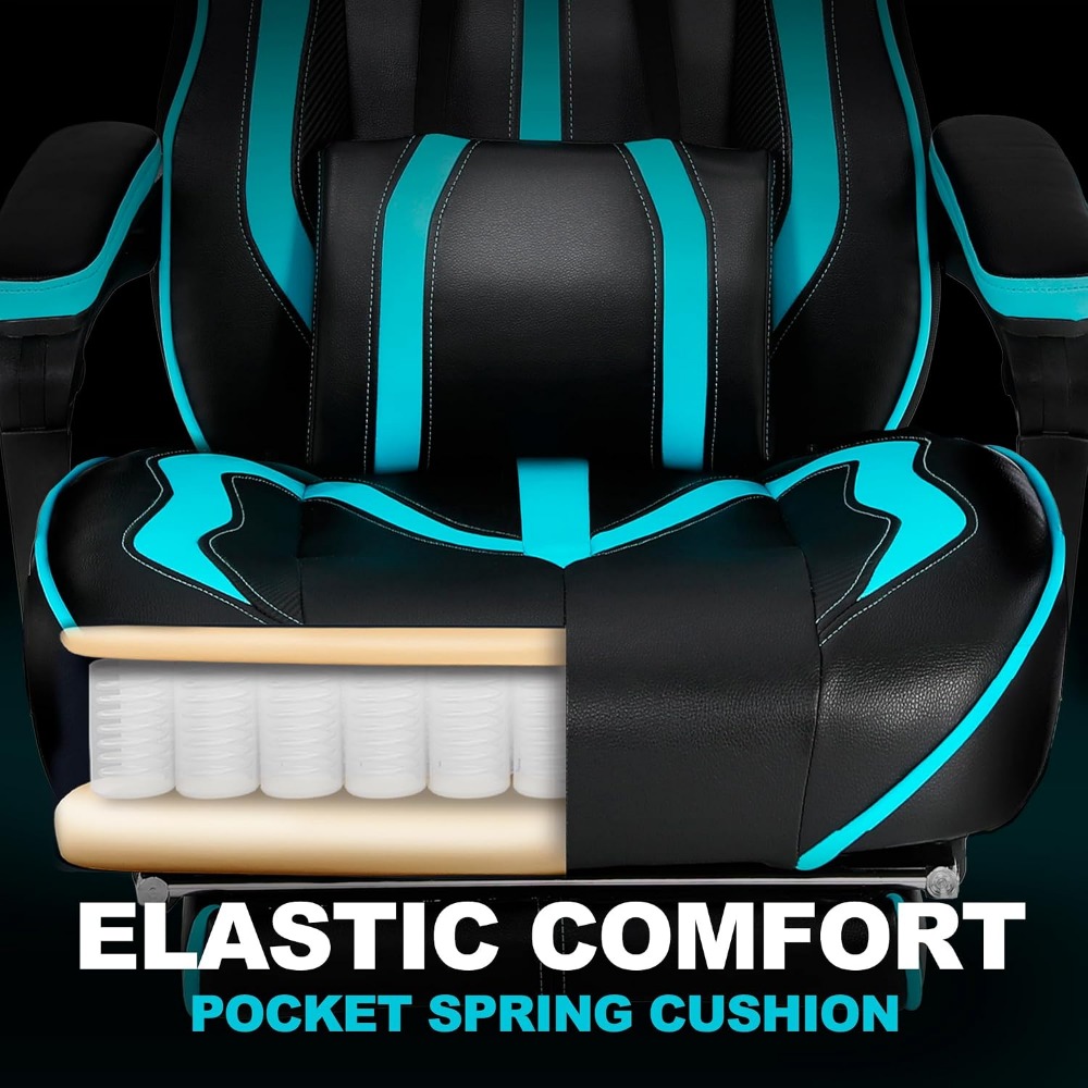 Ergonomic Gaming Chairs with F - đánh giá và giá Massage