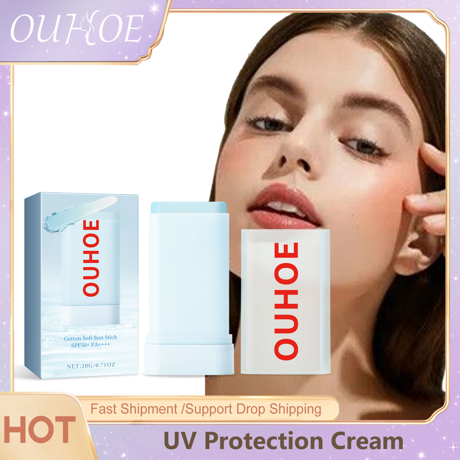 OUHOE UV Protection Cream Spf  - đánh giá và giá Spf 50 Waterproof Sunscreen