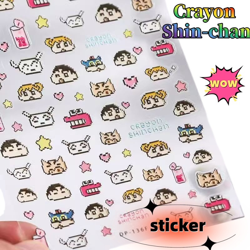 Crayon Shin-chan Creative Pape - đánh giá và giá Nail Art