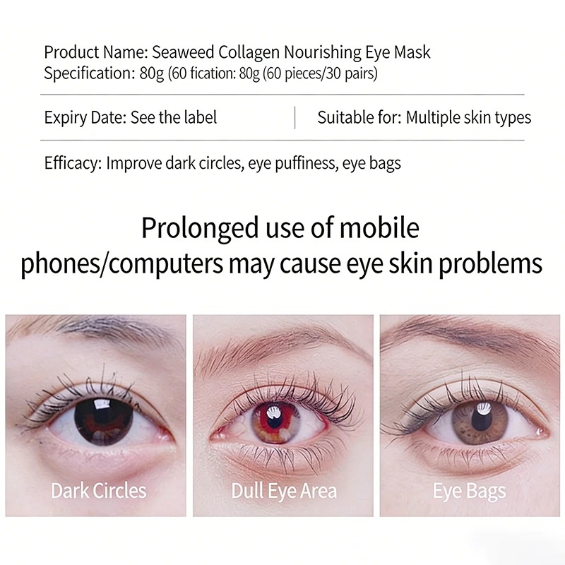 60Pcs Gold Crystal Collagen Ey - đánh giá và giá Collagen Under Eye Patches